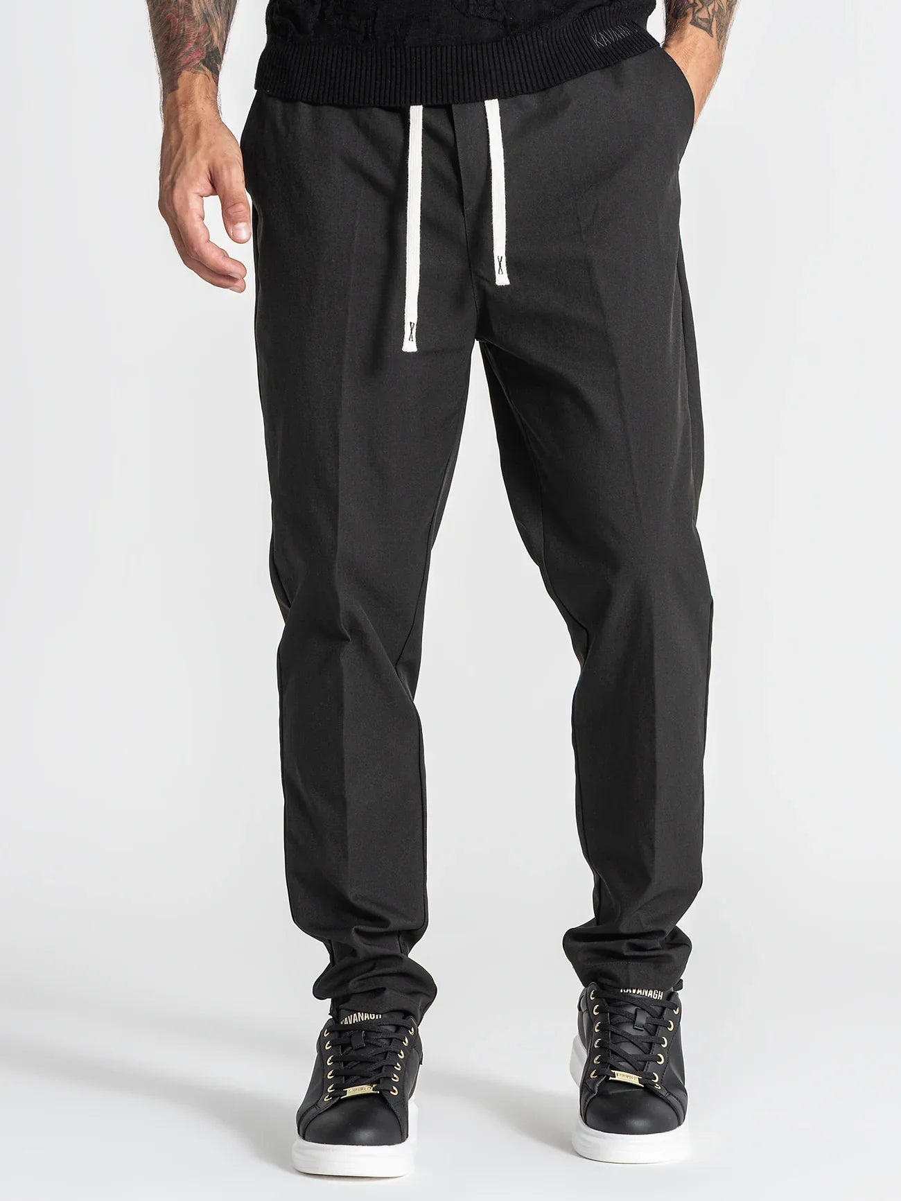 Calça Preta Gianni Kavanagh SS26