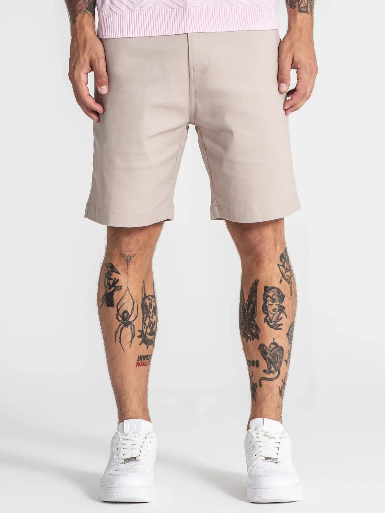 Calções Bege Gianni Kavanagh SS26