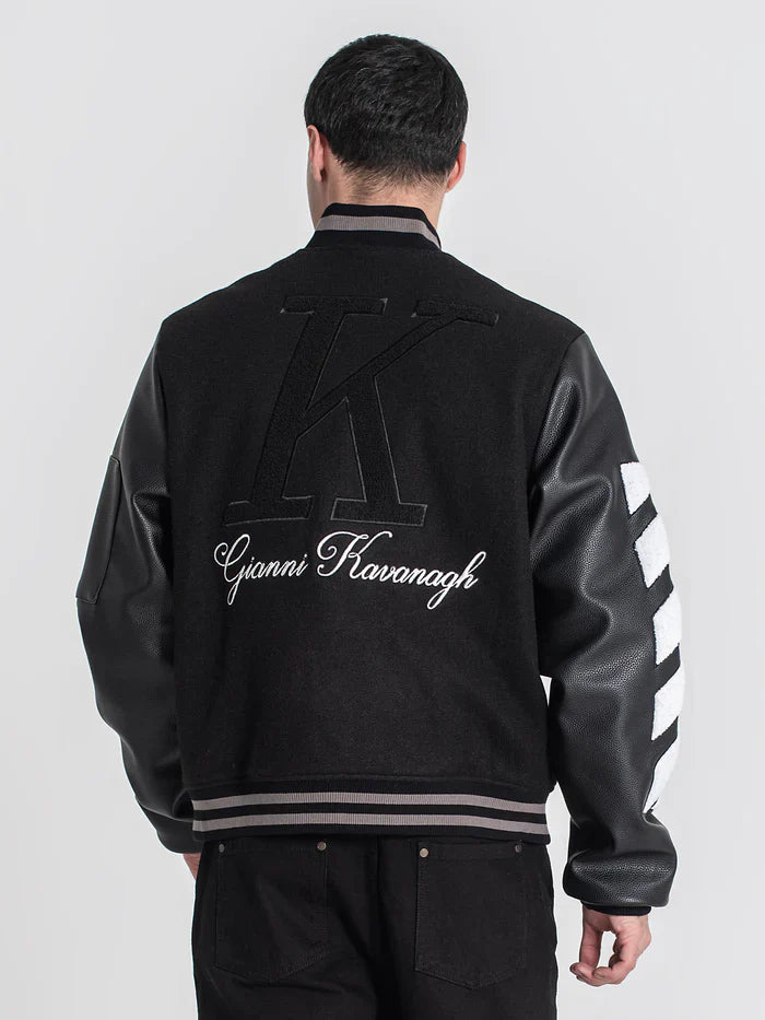 Casaco Bomber Preto Gianni Kavanagh FW25