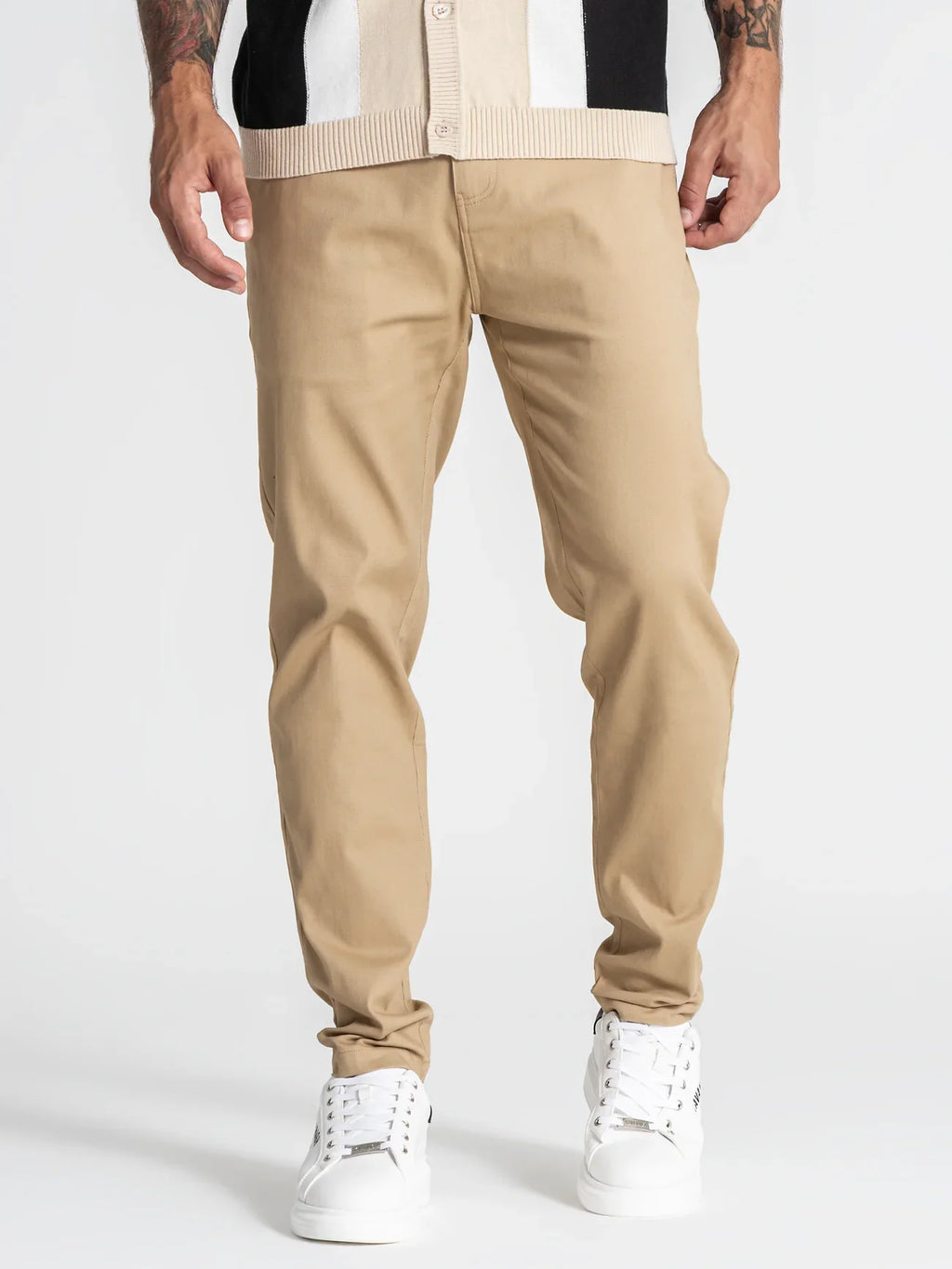 Calça Bege Gianni Kavanagh SS26
