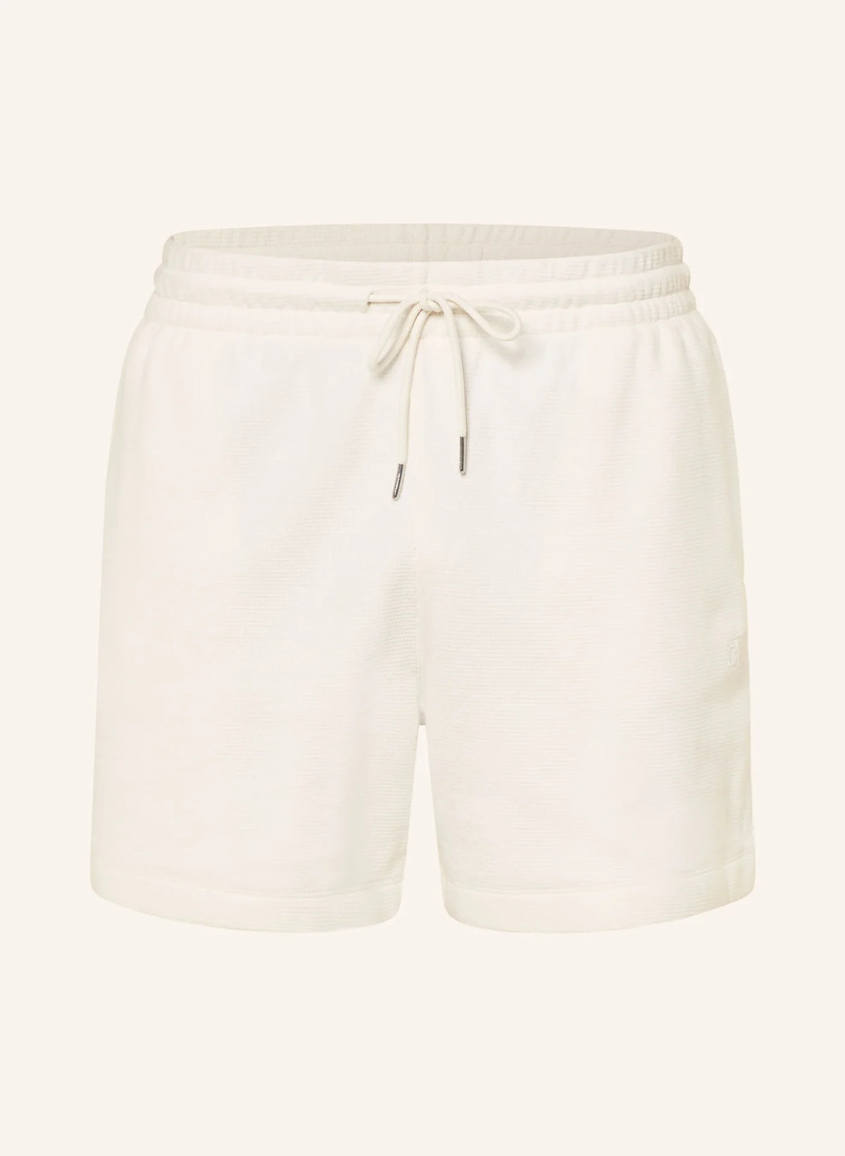 Conjunto Branco Waffle Camisa e Calção Calvin Klein
