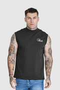 T-shirt Sem Mangas Preta SikSilk