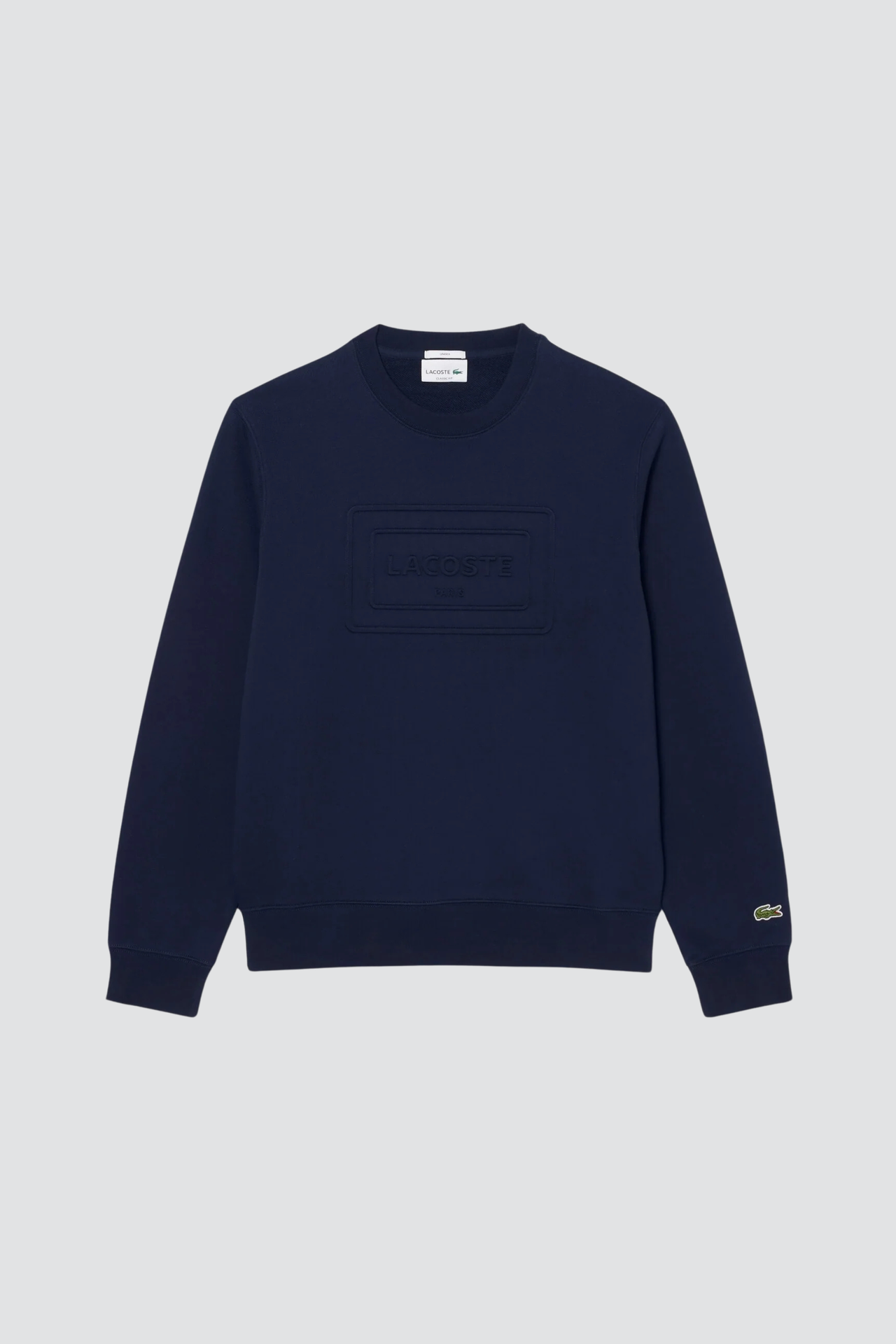 Camisola Azul Marinho Logo Embossed