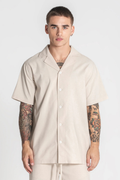 Camisa Bege Linho Gianni Kavanagh  SS25 Gianni Kavanagh