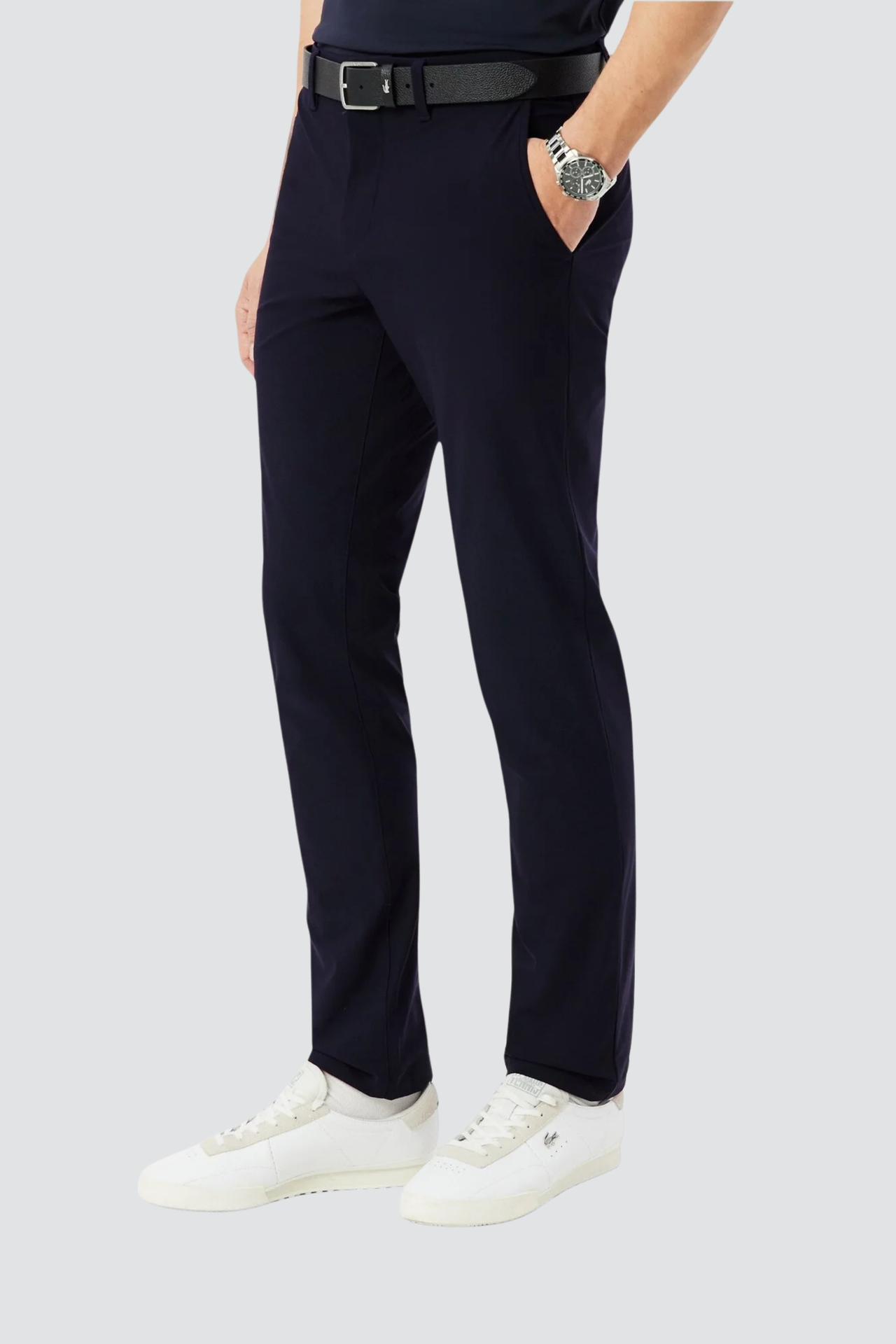 Calças Chino Azul Lacoste