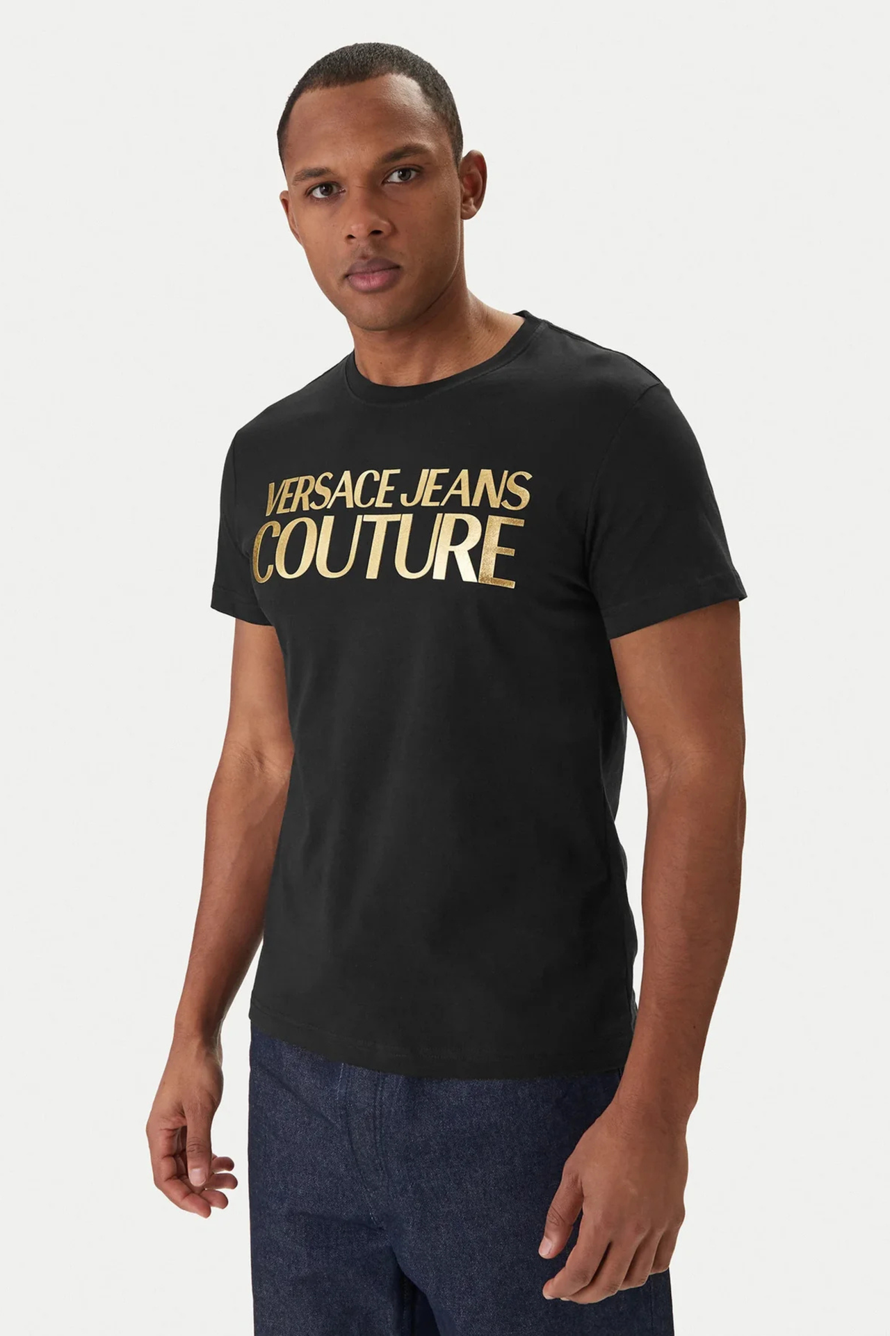 T-shirt Preta Versace Jeans Couture