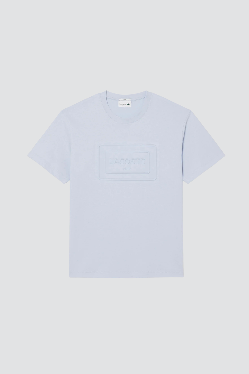 T-Shirt Azul Claro Lacoste SS26