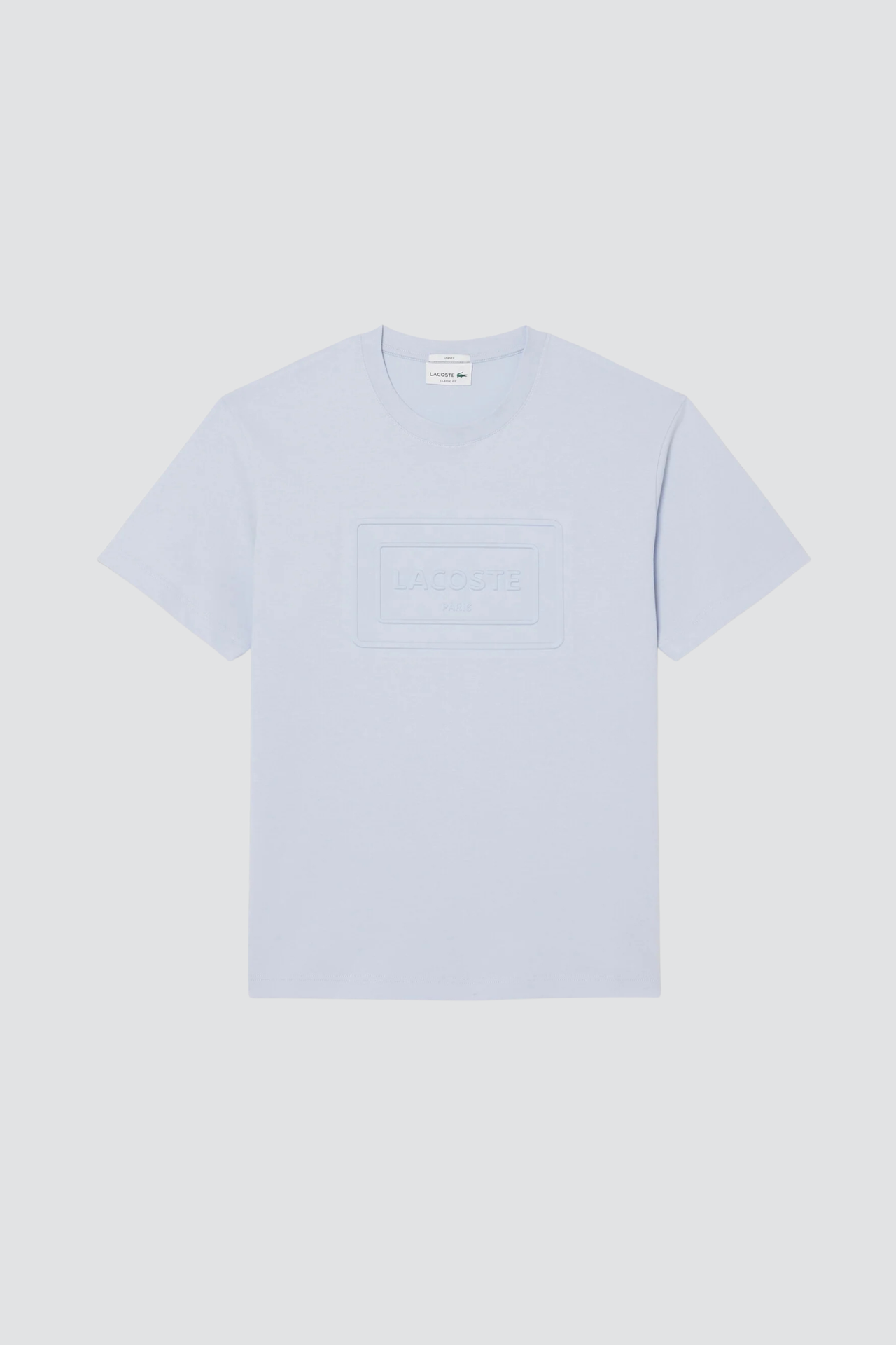 T-Shirt Azul Claro Lacoste SS26