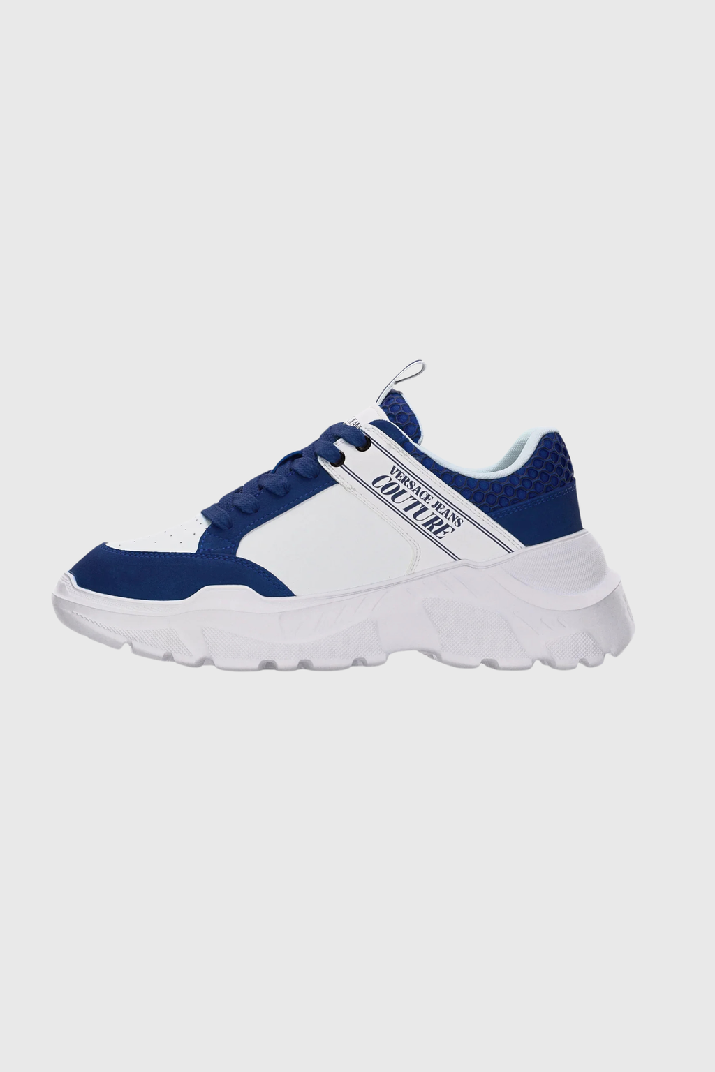 Sapatilhas Brancas e Azuis Speedtrack