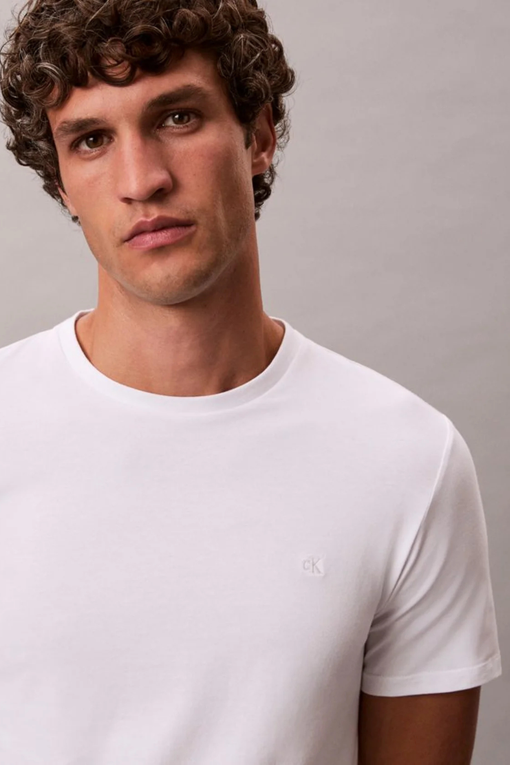 T-shirt Branca Calvin Klein SS26 Calvin Klein