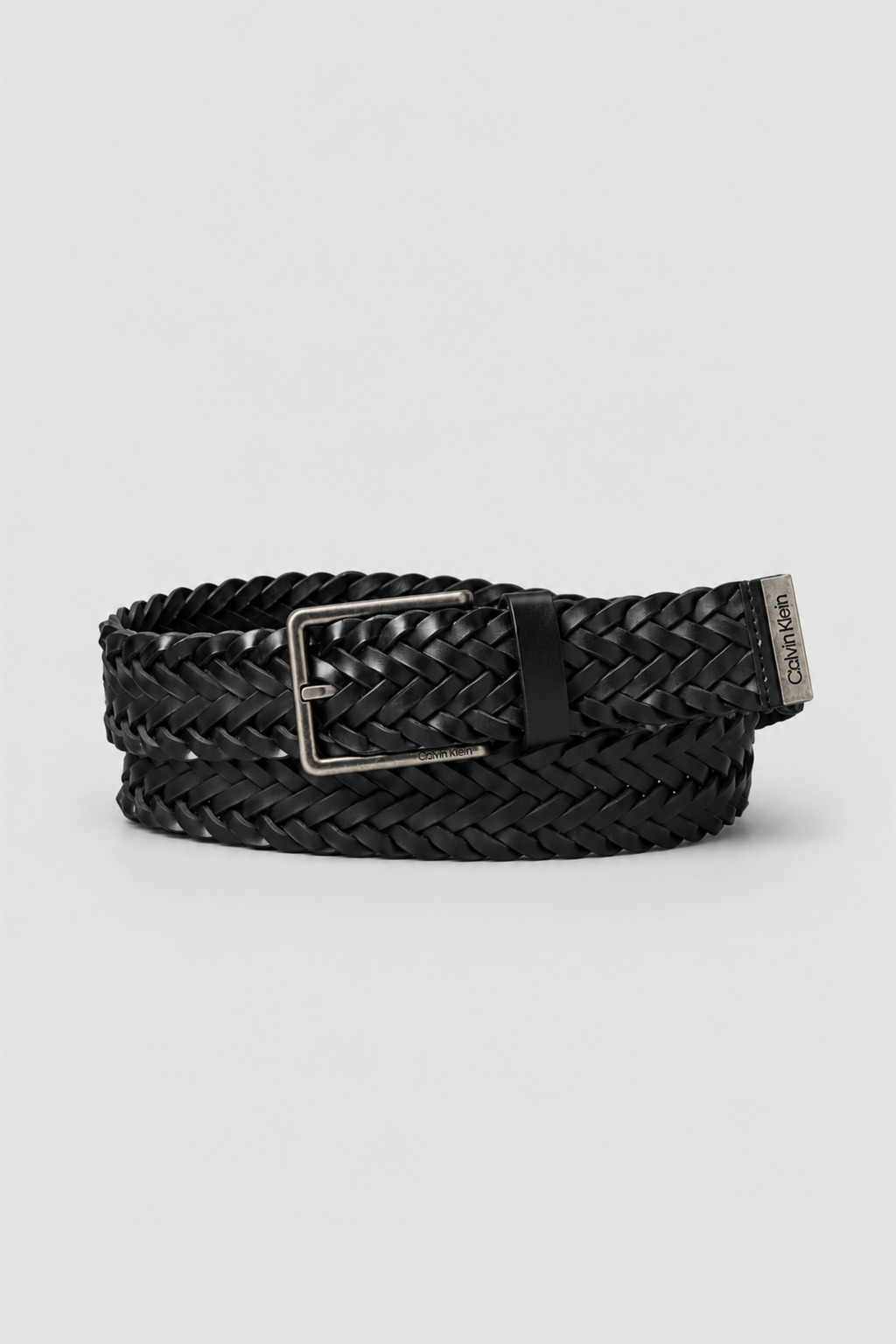 Cinto em Pele Calvin Klein Preto Calvin Klein