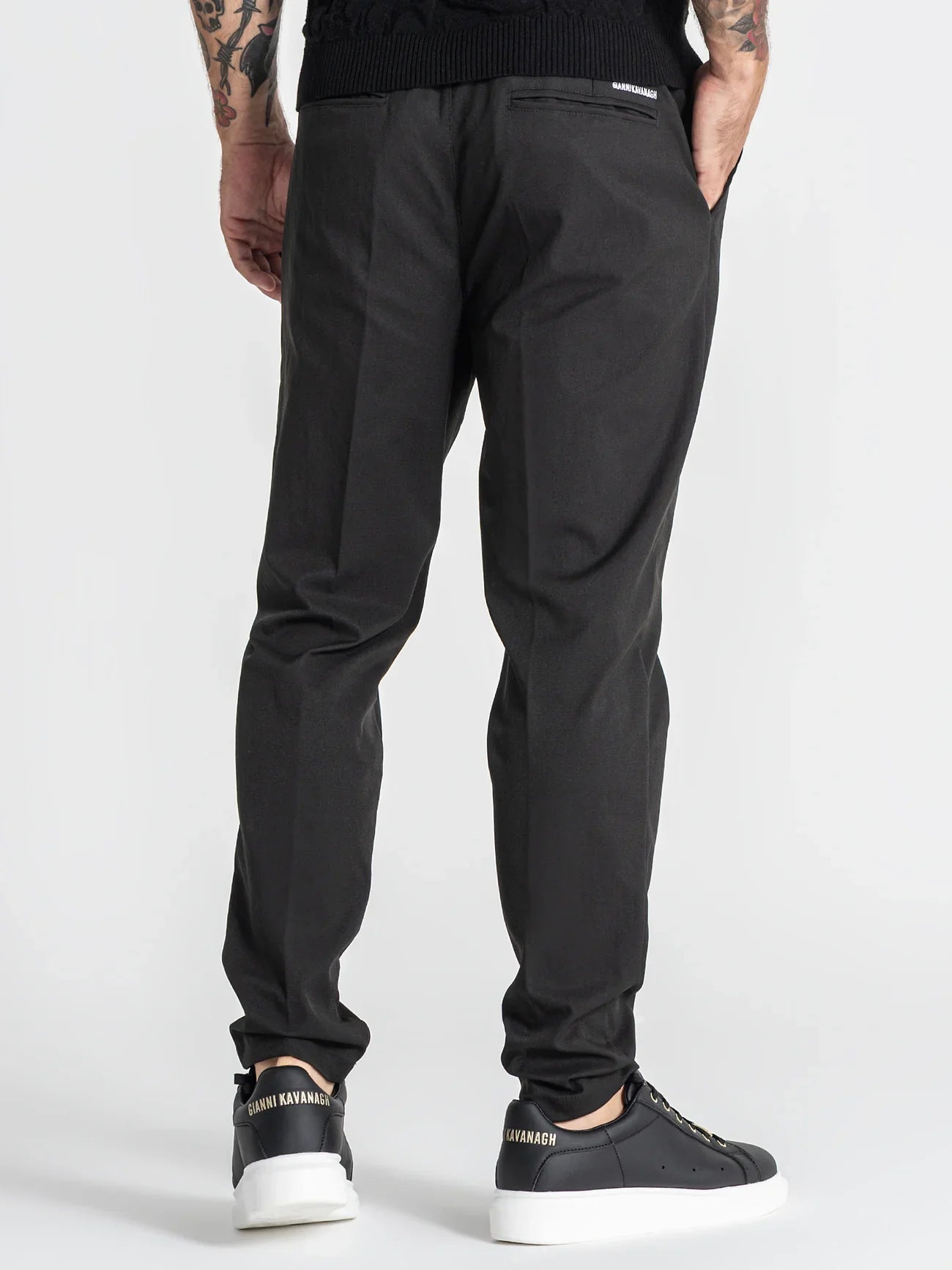 Calça Preta Gianni Kavanagh SS26