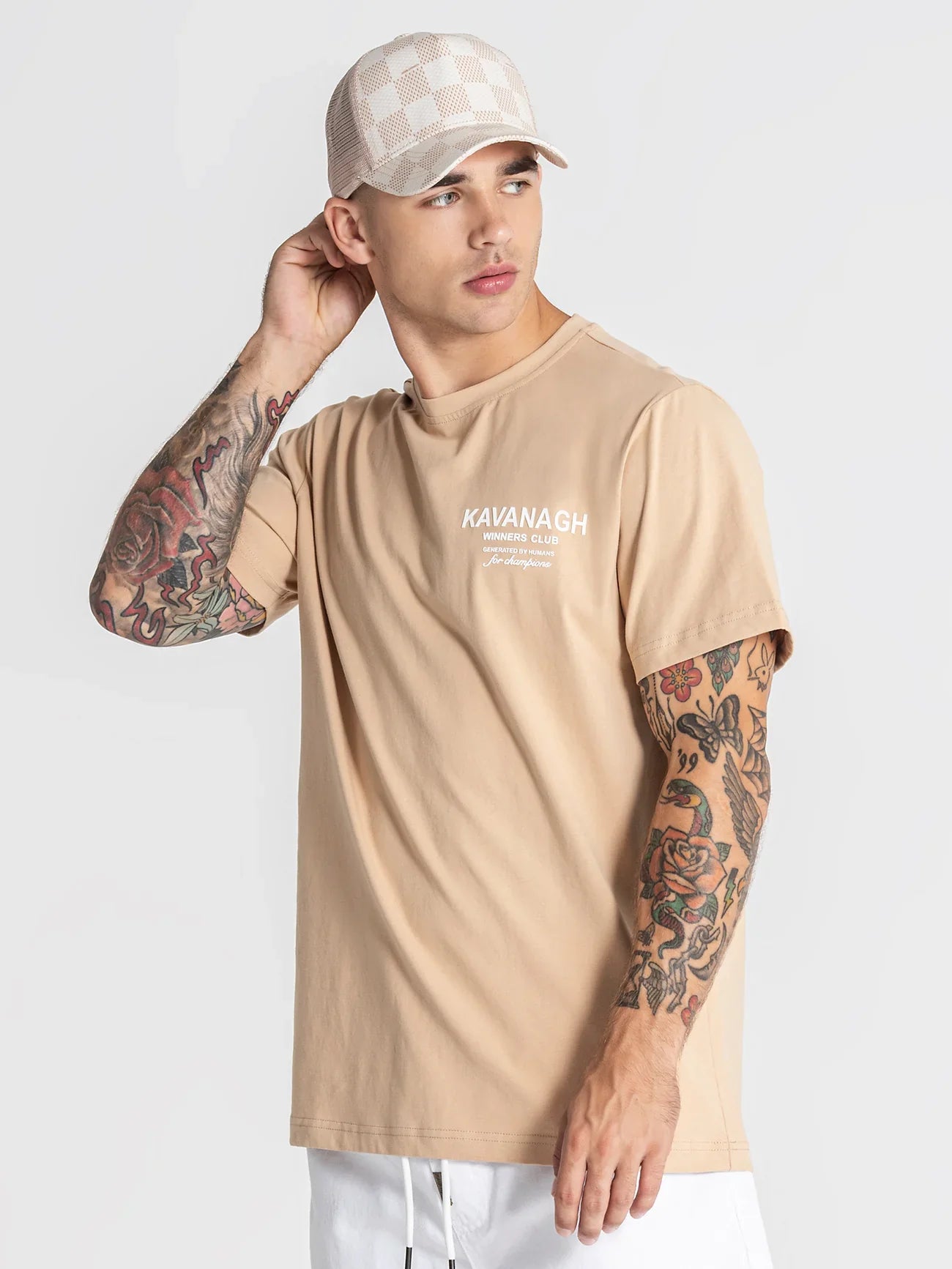 T-Shirt Bege Gianni Kavanagh SS26