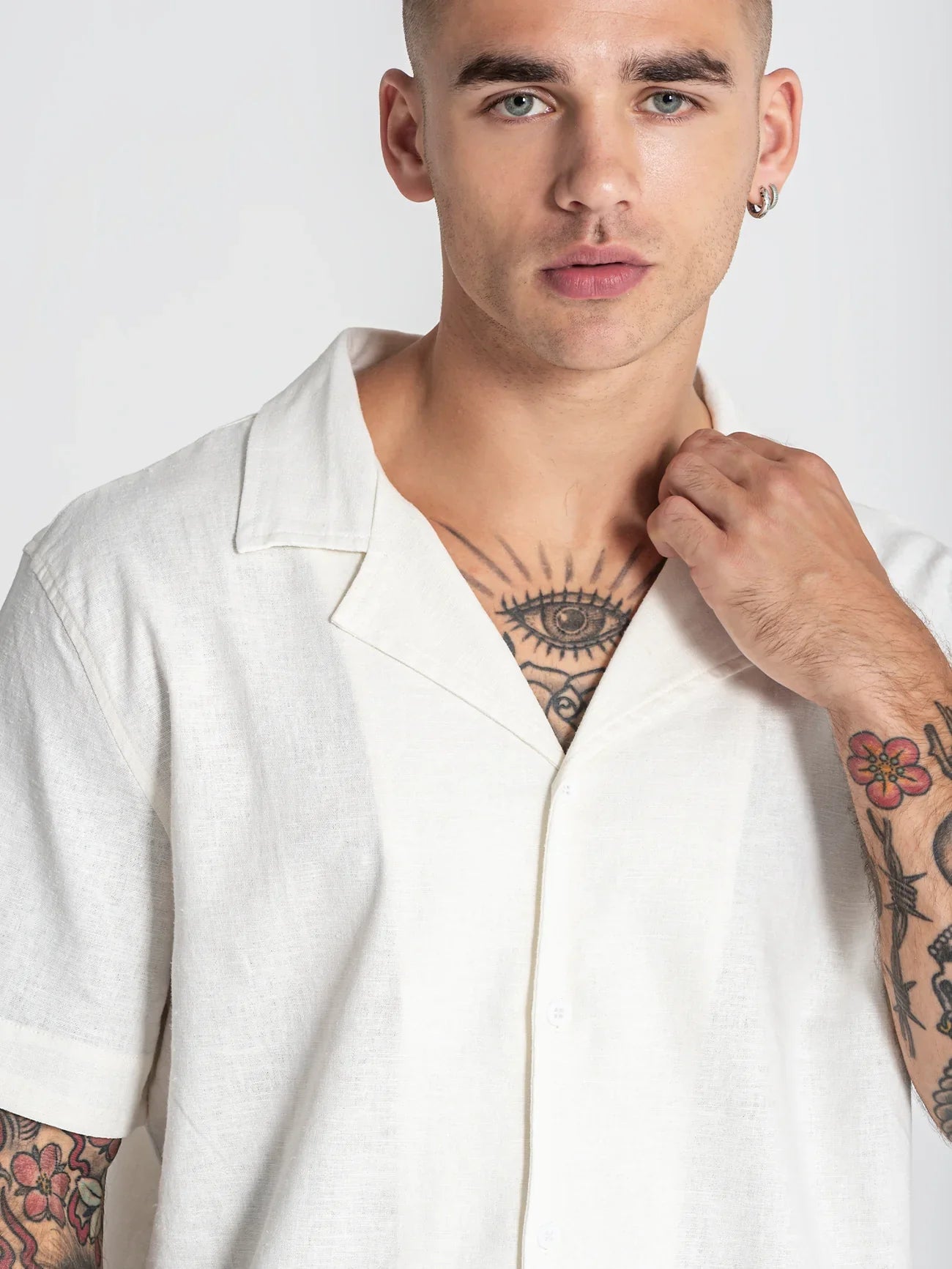 Conjunto de Linho Branco Gianni Kavanagh SS26