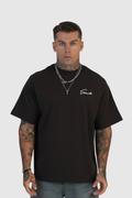 T-shirt Castanha SikSilk SikSilk
