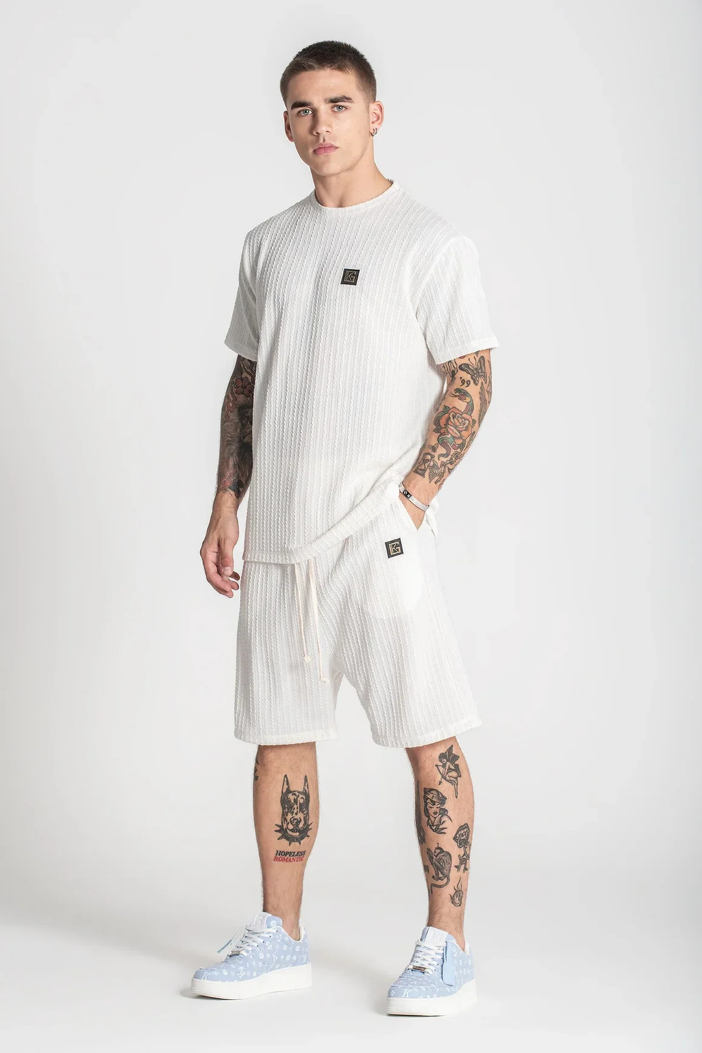 Conjunto Branco Gianni Kavanagh Waffle SS25