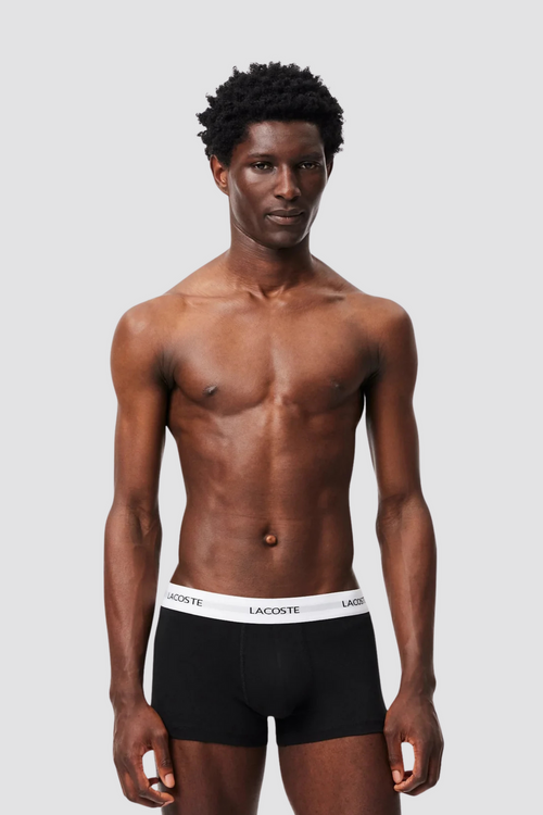 Boxers  Preto Azul e Verde Pack 3 Lacoste