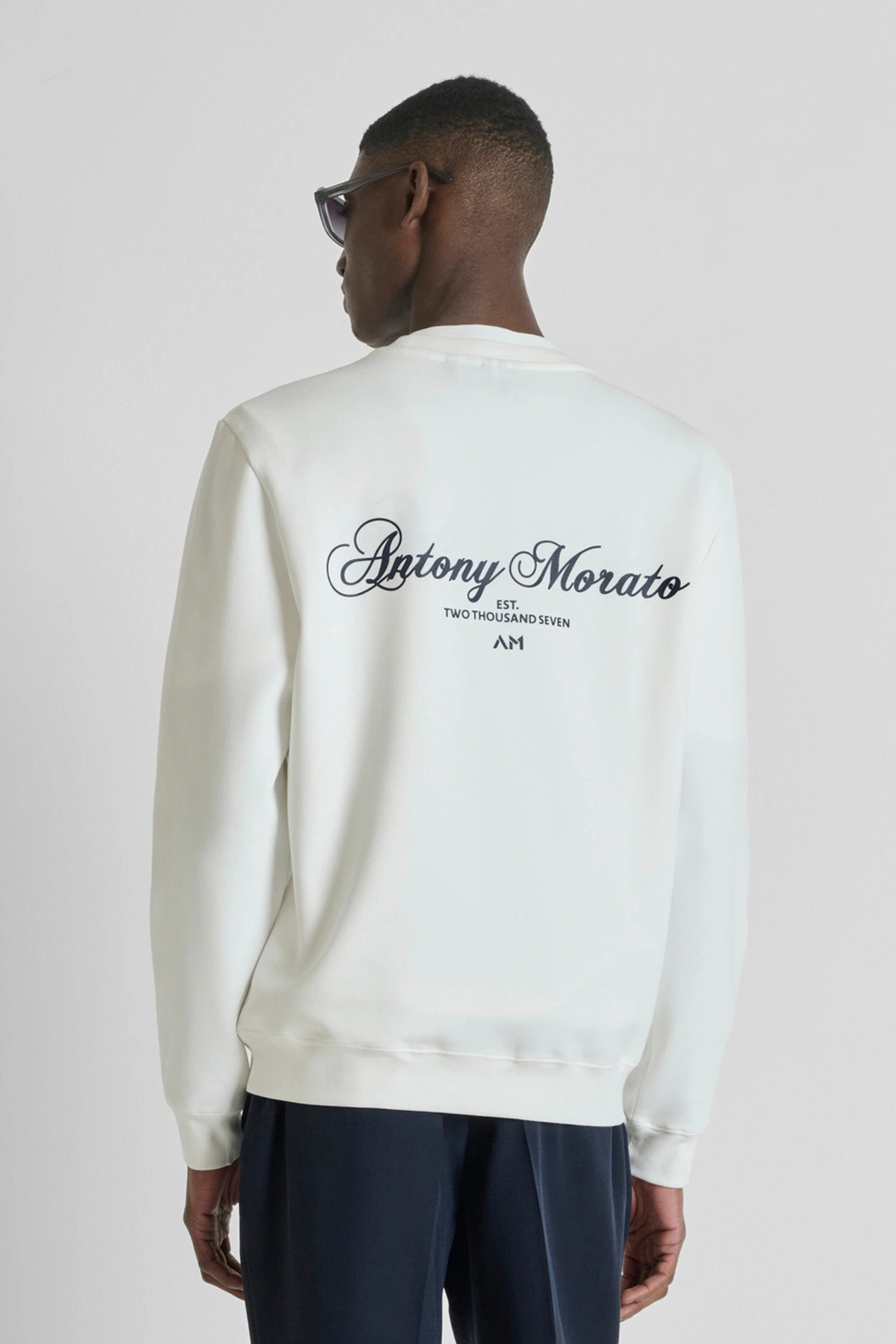 Sweatshirt Branca Antony Morato SS26 Antony Morato