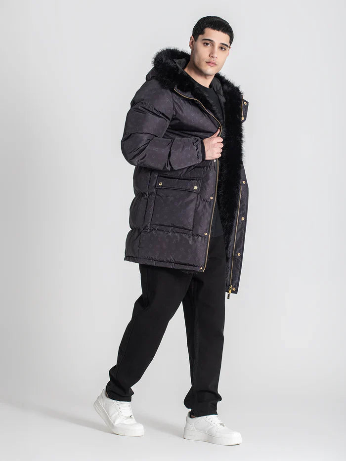 Casaco Preto Comprido Gianni Kavanagh FW25