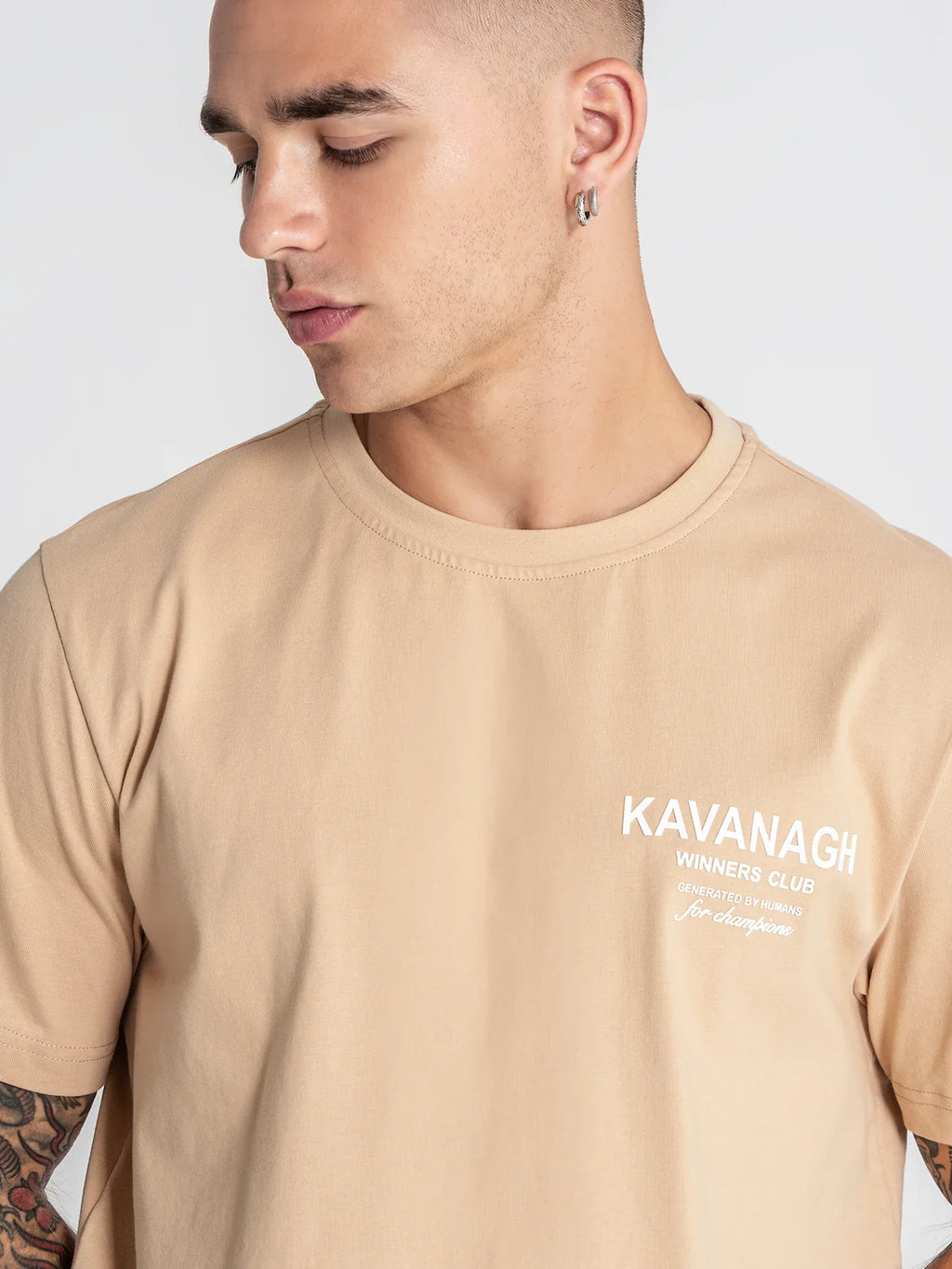 T-Shirt Bege Gianni Kavanagh SS26