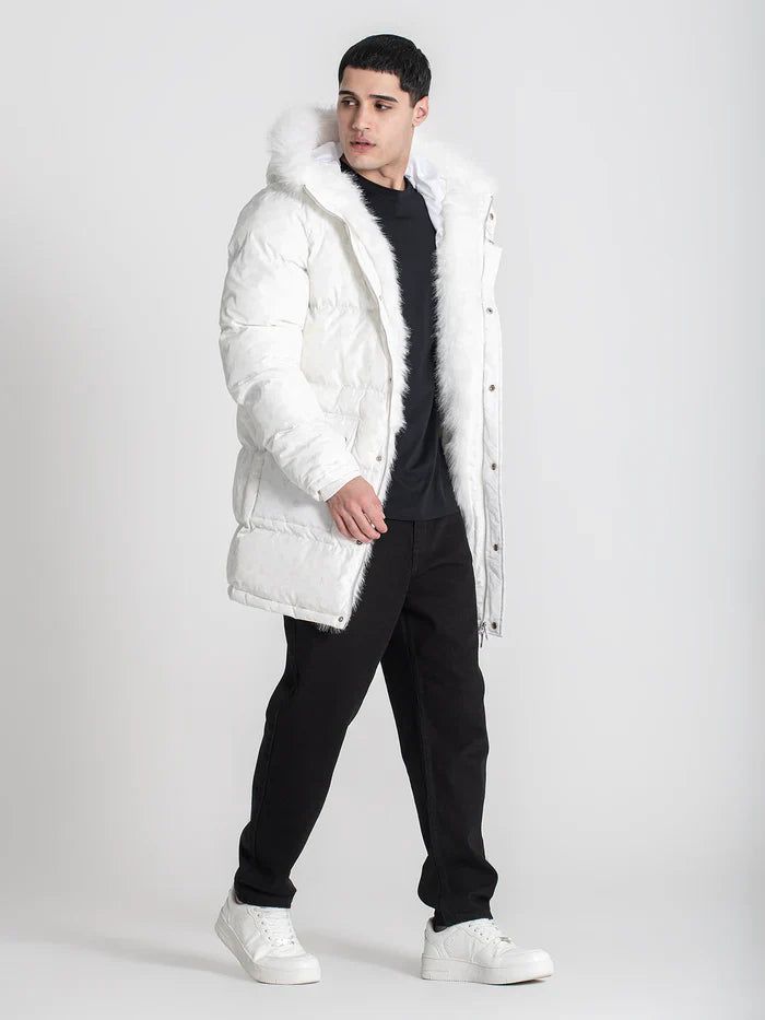 Casaco Branco Comprido Gianni Kavanagh FW25