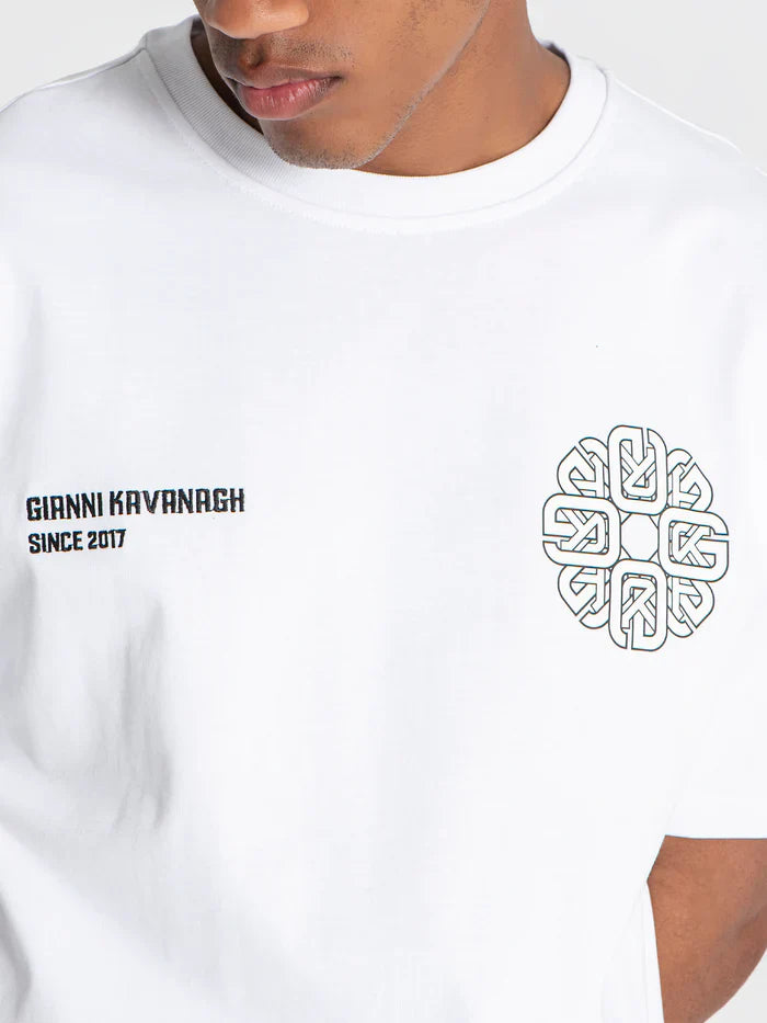 T-shirt Branca Gianni Kavanagh FW25