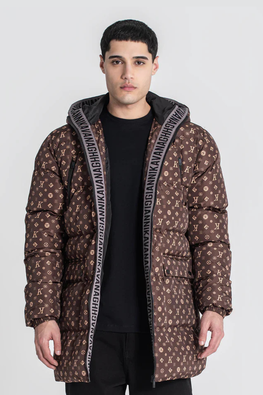 Casaco Castanho Comprido Gianni Kavanagh FW25 Gianni Kavanagh