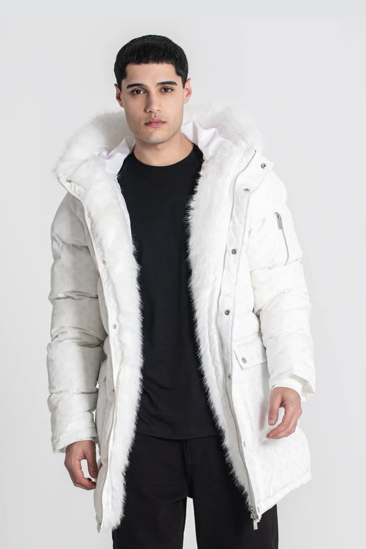 Casaco Branco Comprido Gianni Kavanagh FW25 Gianni Kavanagh