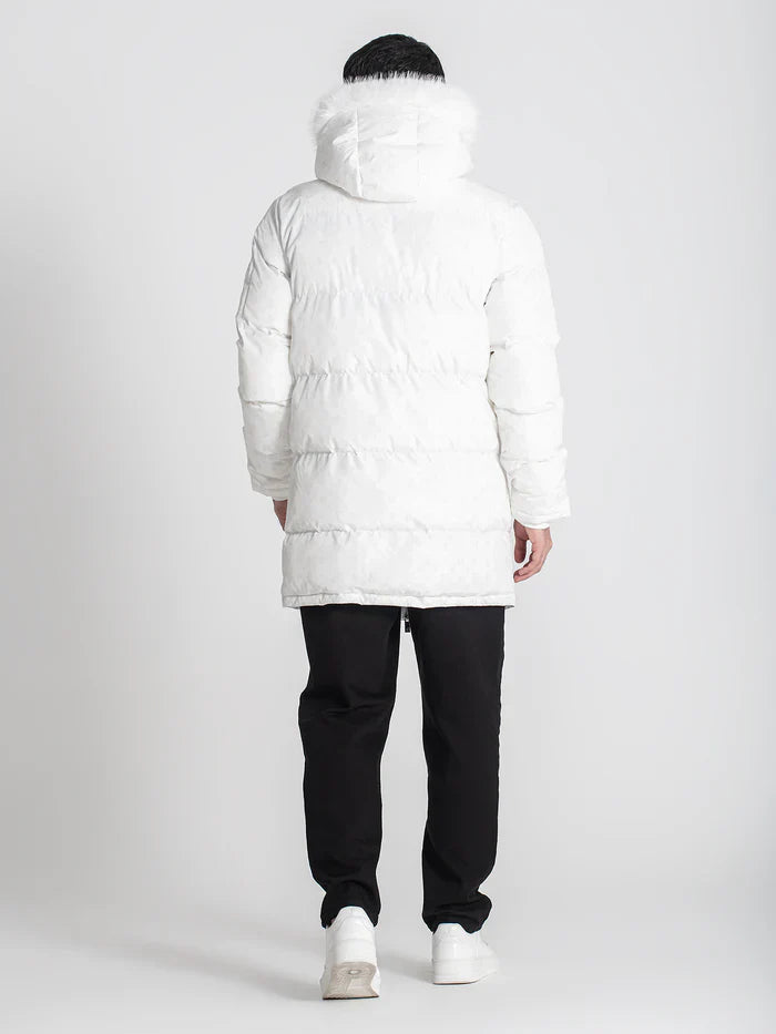 Casaco Branco Comprido Gianni Kavanagh FW25