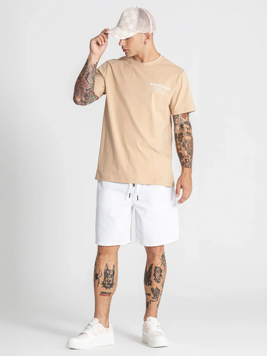 T-Shirt Bege Gianni Kavanagh SS26