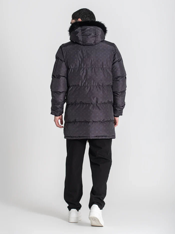 Casaco Preto Comprido Gianni Kavanagh FW25