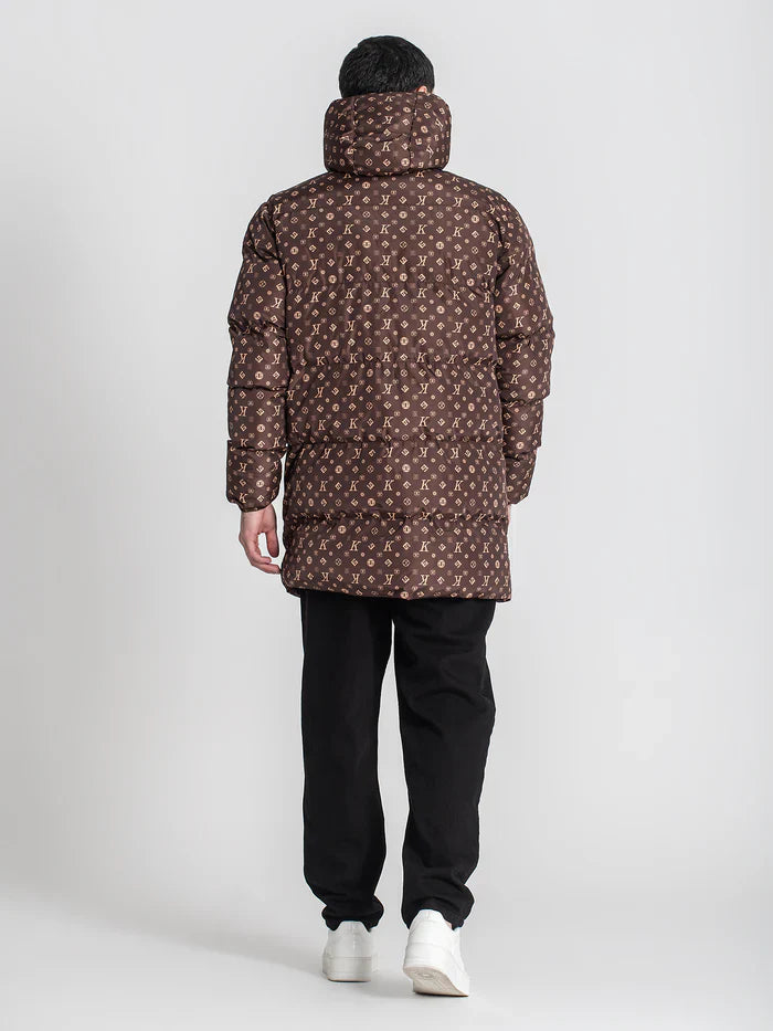 Casaco Castanho Comprido Gianni Kavanagh FW25
