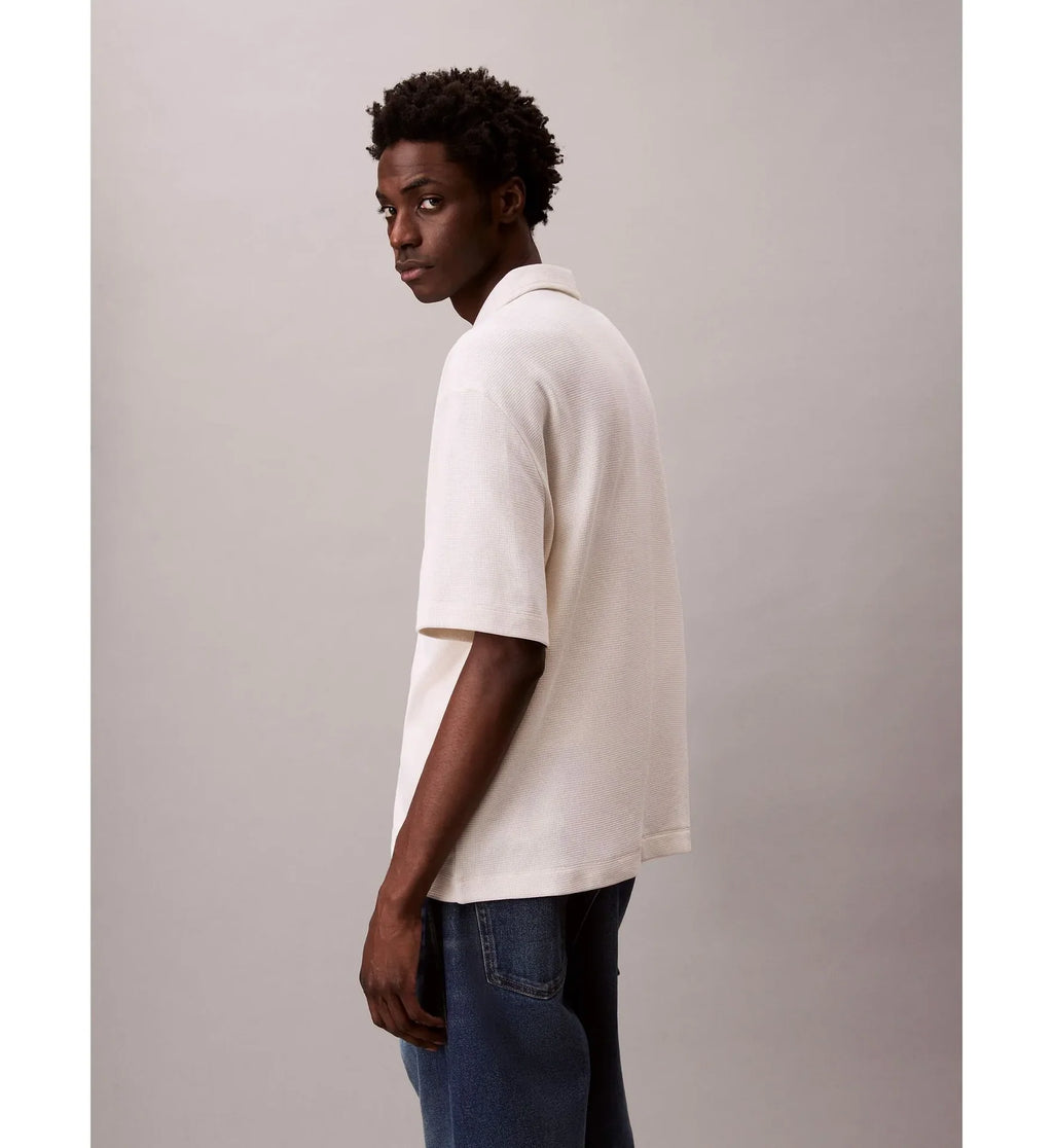 Camisa Creme Calvin Klein SS26