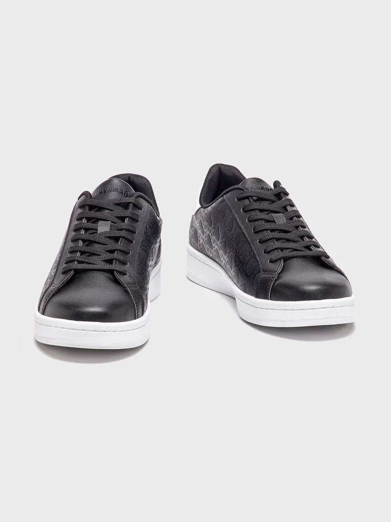 Sapatilhas com Monograma Gianni Kavanagh Preto Gianni Kavanagh