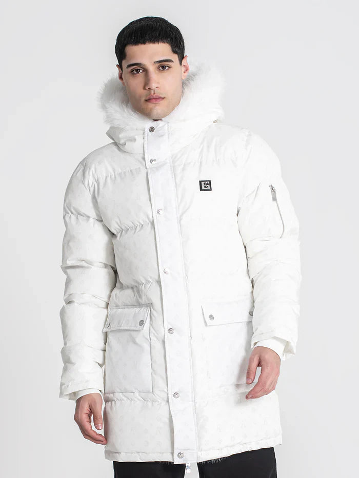 Casaco Branco Comprido Gianni Kavanagh FW25