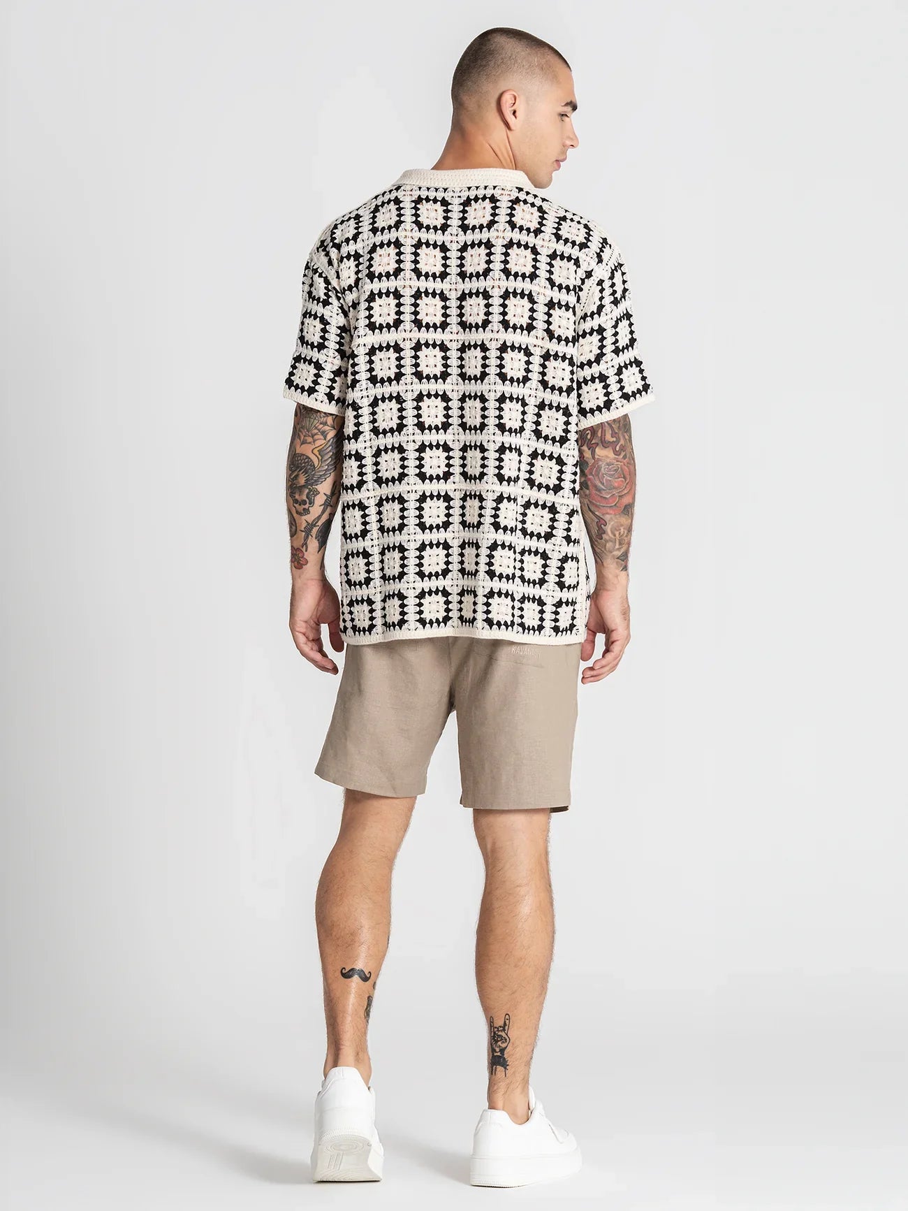 Camisa Bege Gianni Kavanagh SS26