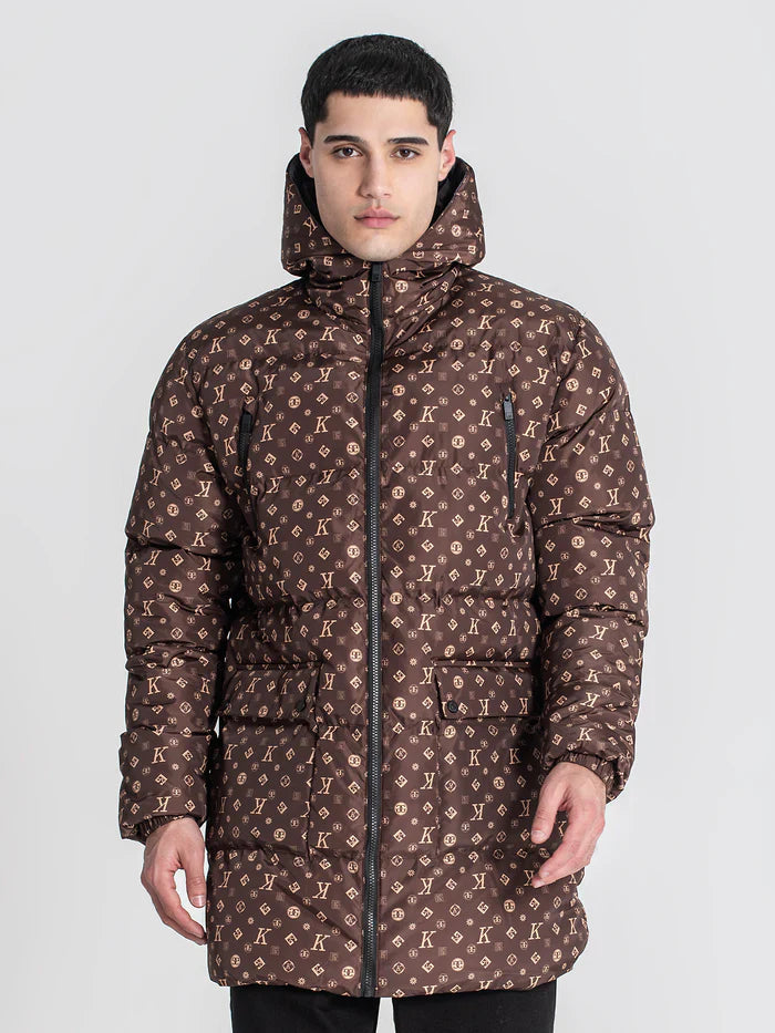 Casaco Castanho Comprido Gianni Kavanagh FW25
