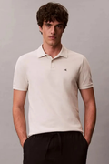 Polo Bege Calvin Klein SS26 Calvin Klein