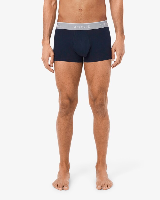 Boxers Azuis Lacoste Pack 3 SS26