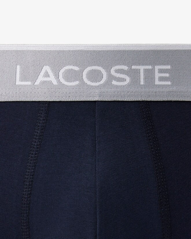 Boxers Azuis Lacoste Pack 3 SS26