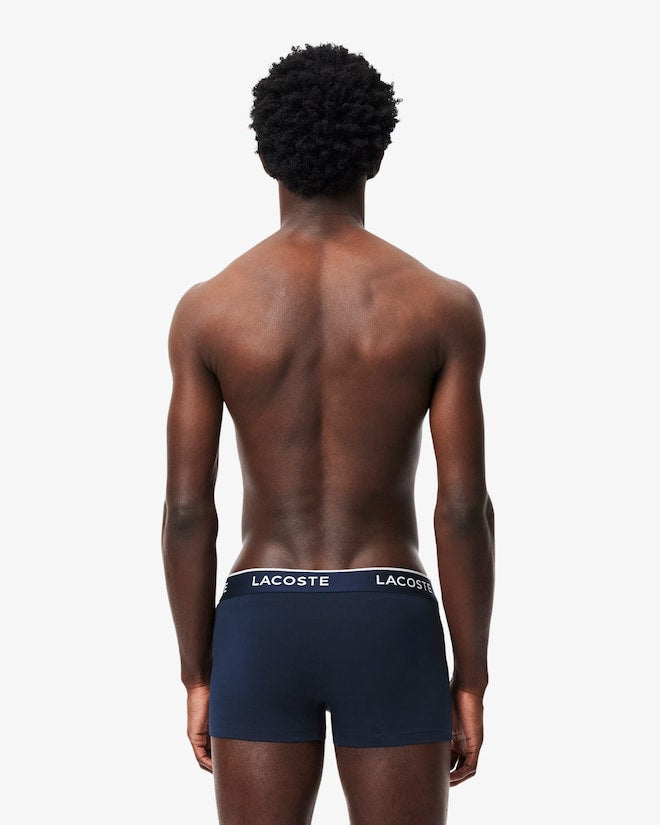 Boxers Azuis Lacoste Pack 3 SS26