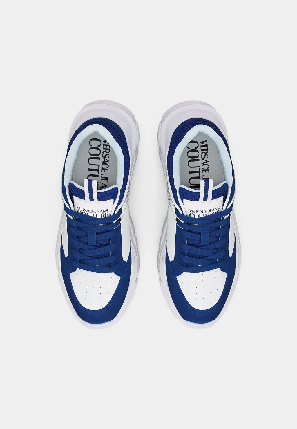 Sapatilhas Brancas e Azuis Speedtrack