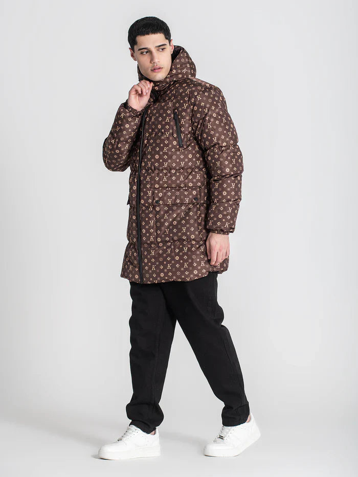 Casaco Castanho Comprido Gianni Kavanagh FW25