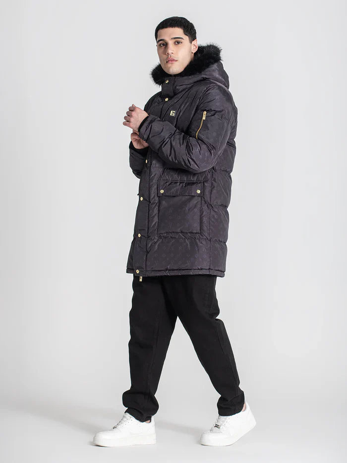 Casaco Preto Comprido Gianni Kavanagh FW25