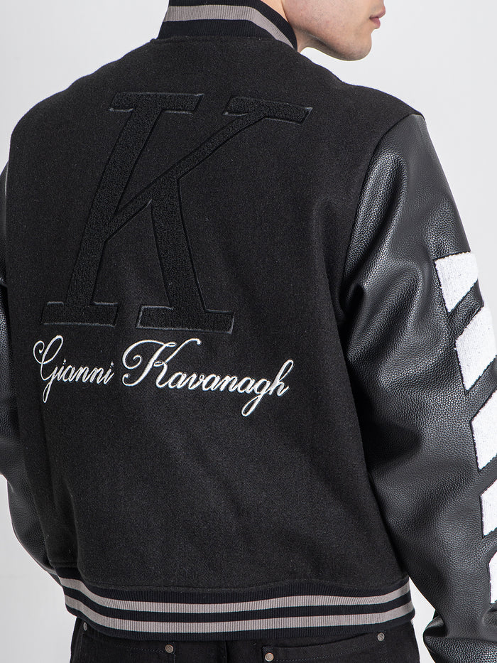 Casaco Bomber Preto Gianni Kavanagh FW25