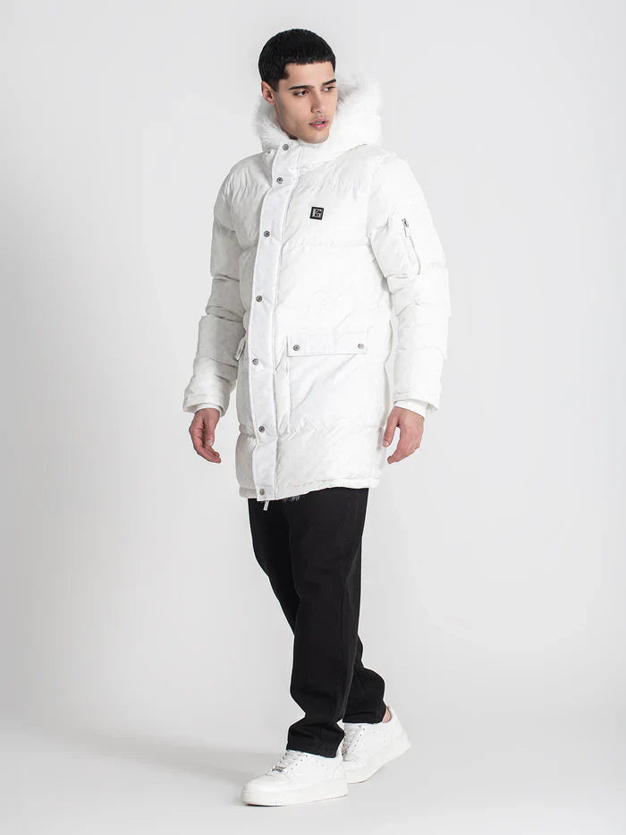 Casaco Branco Comprido Gianni Kavanagh FW25