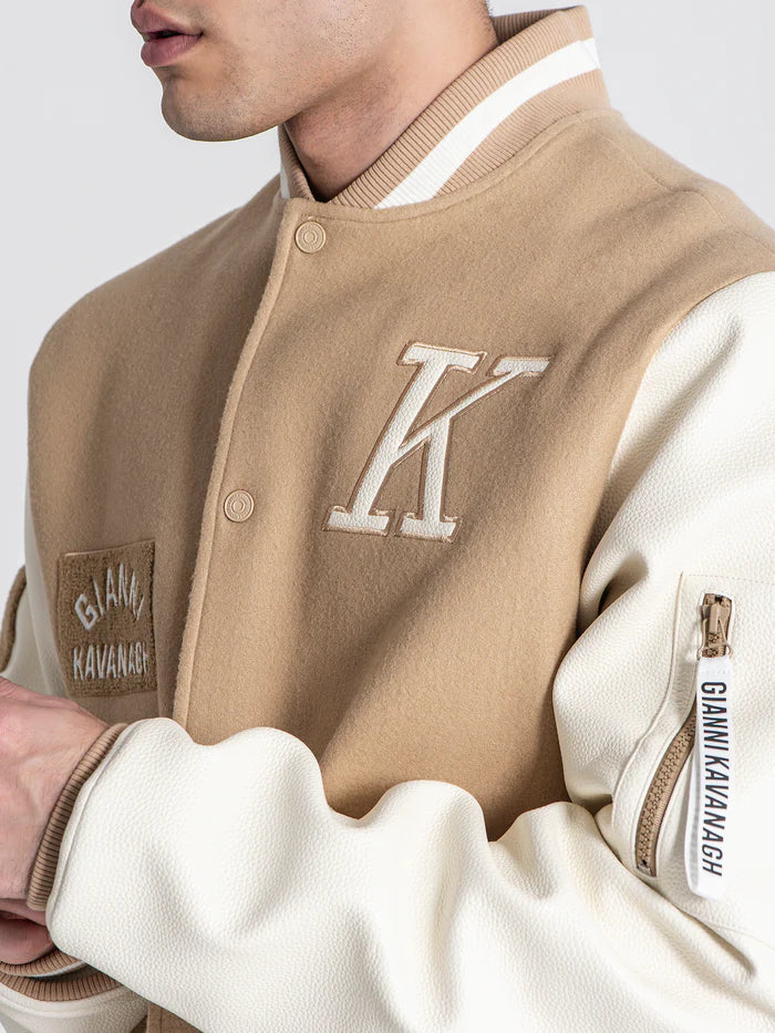 Casaco Bomber Bege Gianni Kavanagh FW25