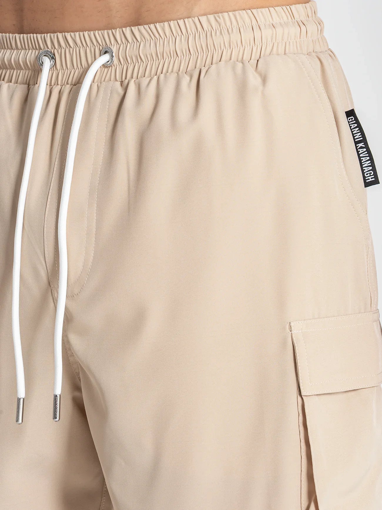 Calções de Banho Bege Gianni Kavanagh SS26