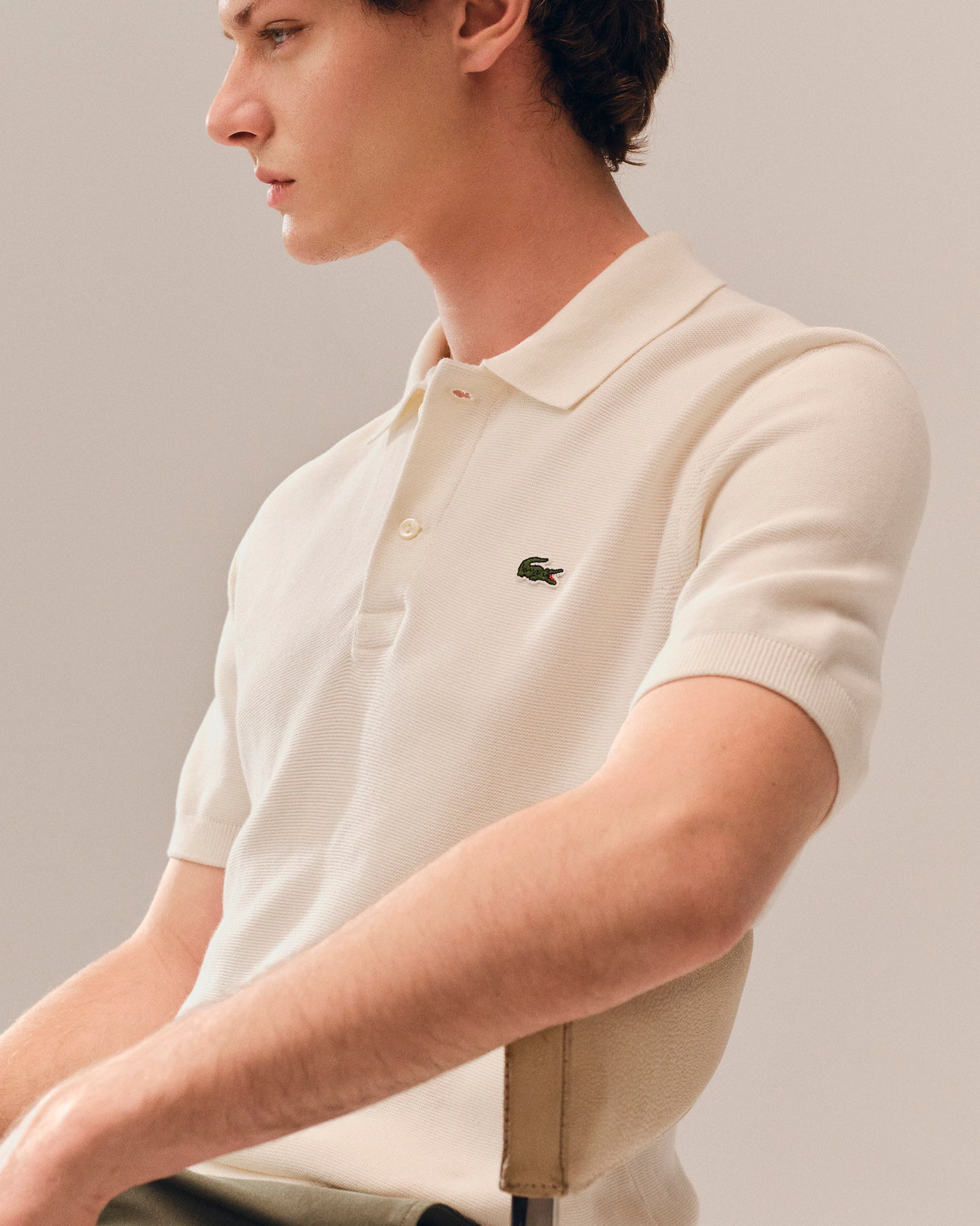 Polo Branco Lacoste SS26