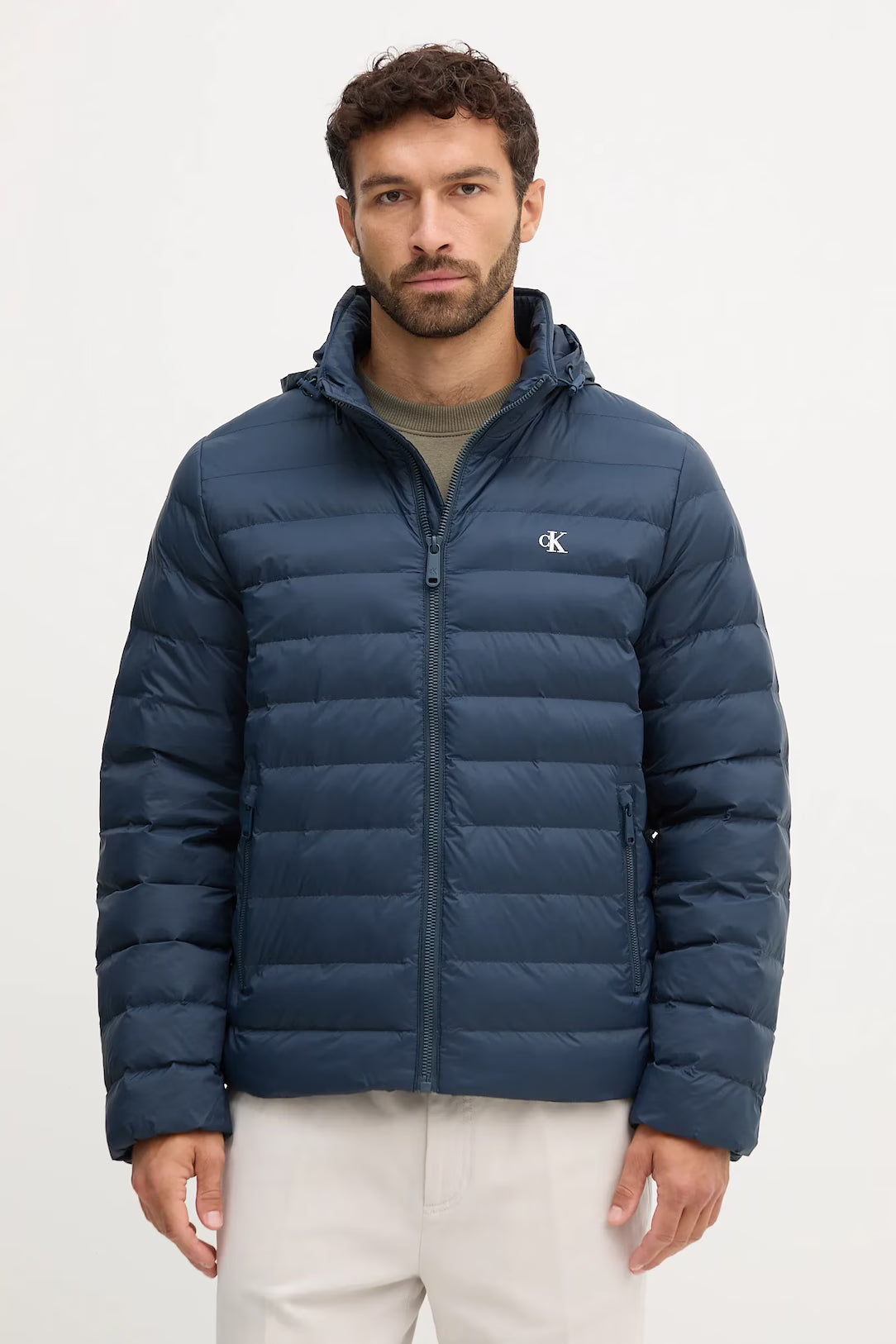 Casaco Azul Calvin Klein FW25 Calvin Klein
